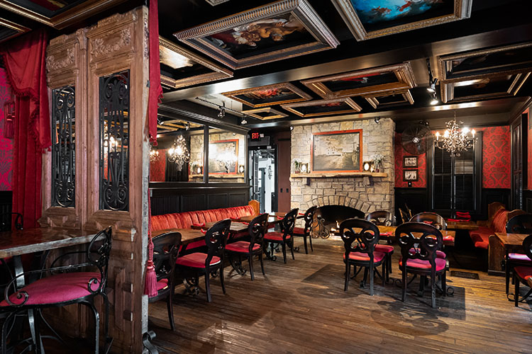 Interior of Village Anchor